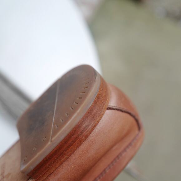 EUC G.H.Bass Weejuns Logan Classic Natural Tan Leather Slip On Penny Loafer 10.5 - Picture 10 of 14